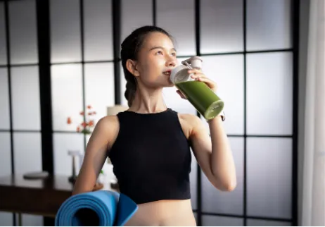 美肌フェイシャル施術の様子